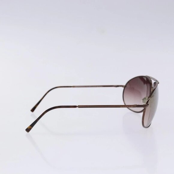 GUCCI Sunglasses Metal Brown Auth BA5375 main image 7